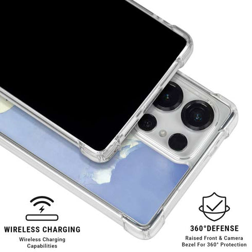 Sliver Warrior by Frazetta Galaxy S25 Ultra Clear Case